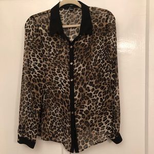 Leopard Blouse